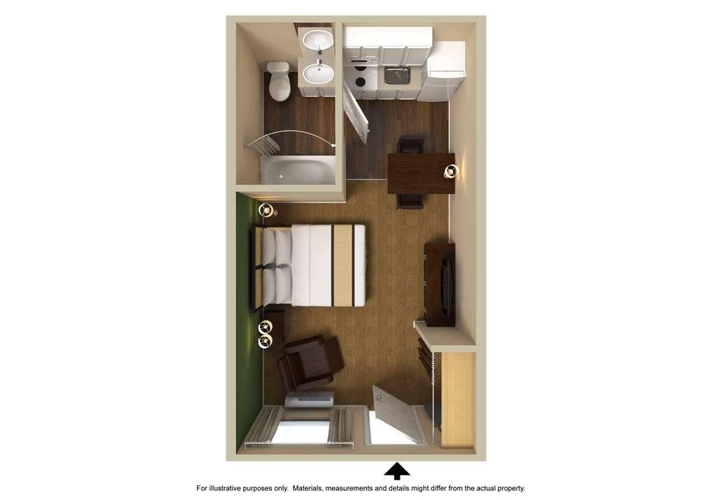 Extended Stay America Select Suites - Raleigh - Research Triangle Park - Hwy 55 Durham Værelse billede